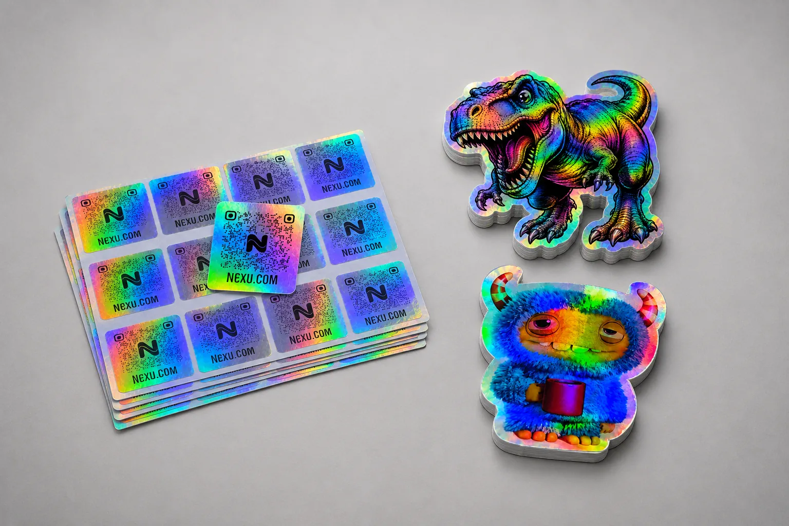Pegatinas holograficas