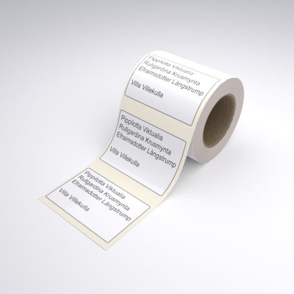 Etiquetas de dirección