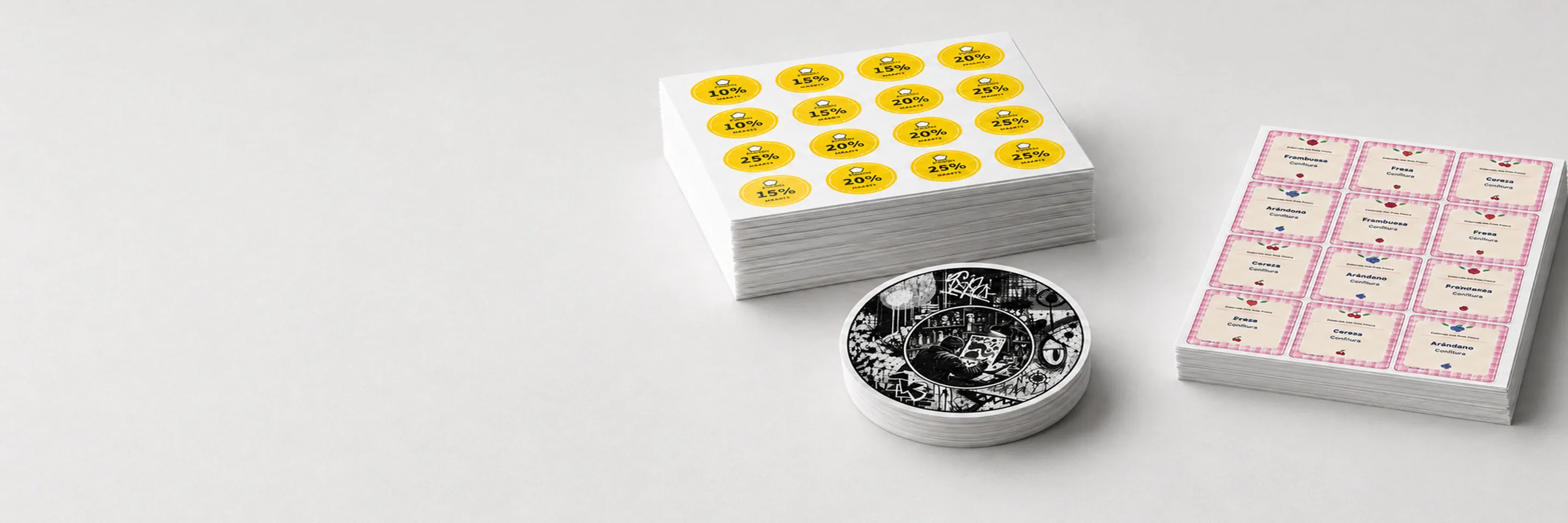 Flux ES - Pegatinas de papel